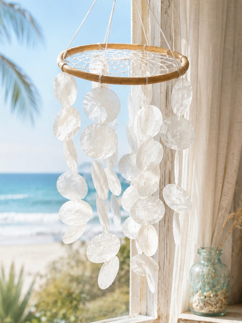 Capiz Shell Dreamcatcher