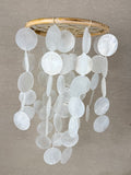 Natural Capiz Shell Dreamcatcher