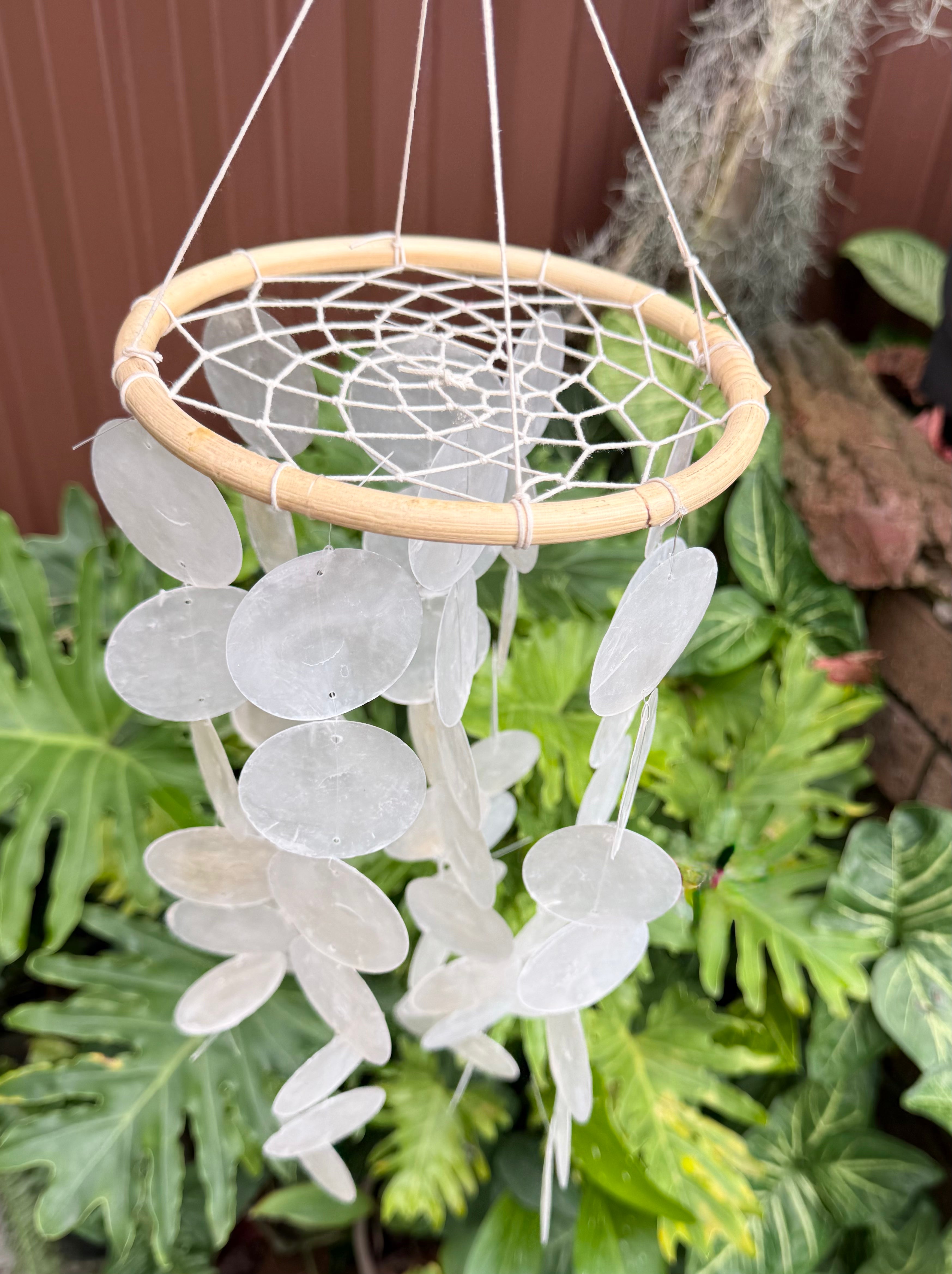 Capiz Shell Dreamcatcher