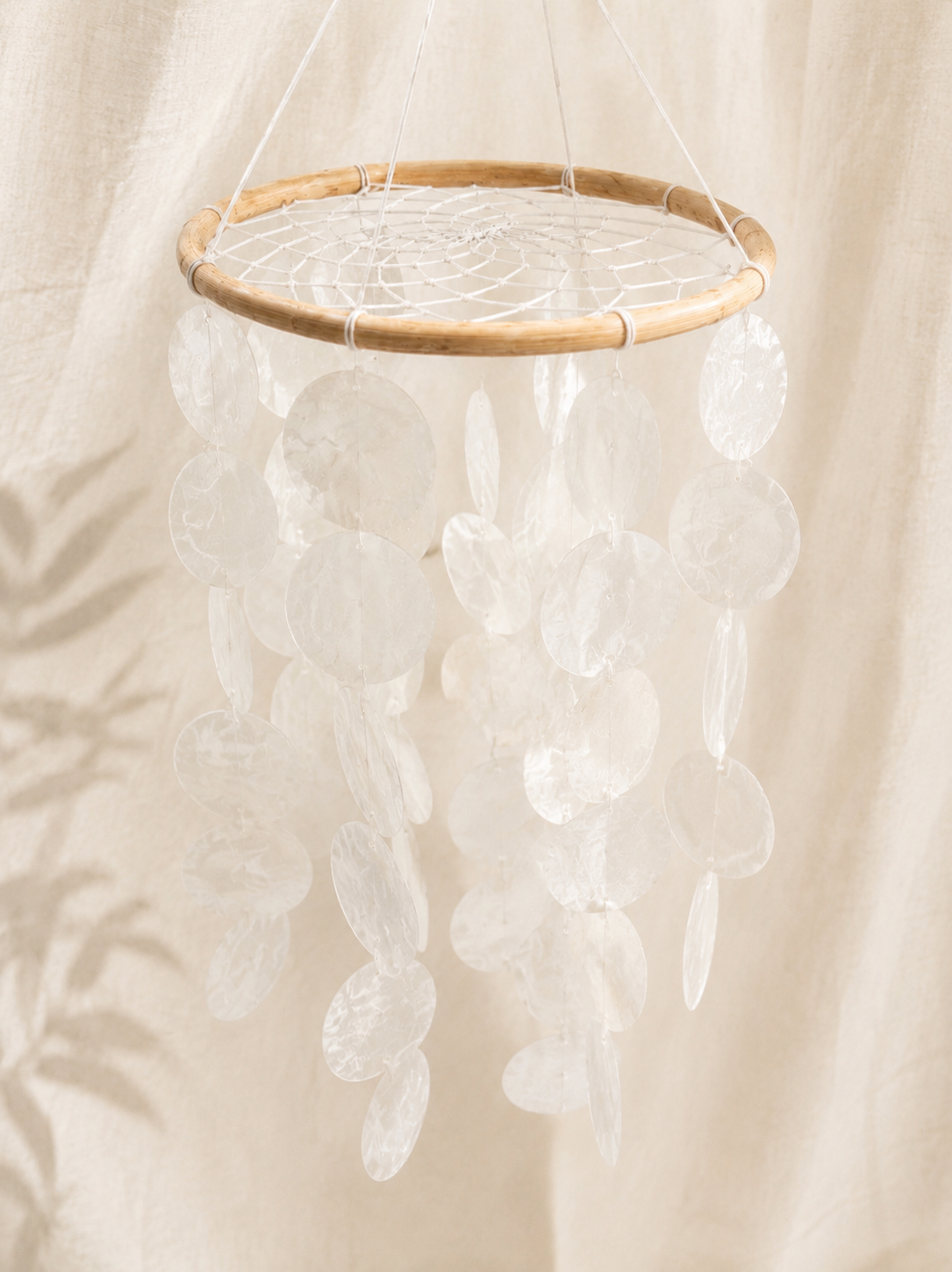 Capiz Shell Dreamcatcher