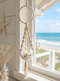 Coastal Hanger with Dreamcatcher (Blue Quartz)